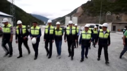 Yeni Zigana Tüneli İnşaatı Devam Ediyor