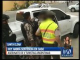 Tribunal de Santa Elena dictará sentencia en caso de argentinas asesinadas