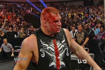 WWE Reigns vs Triple H Most Brutal & Dangerous Fight in  History! ! Bloddy Match! HD
