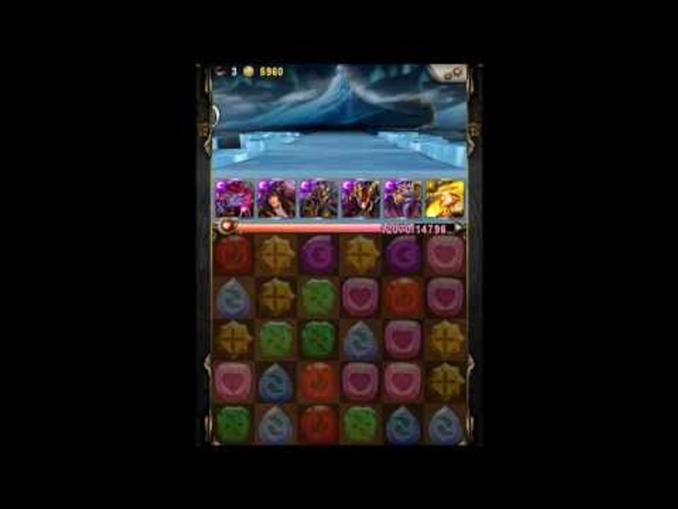 神魔之塔 - 日月狼偽暗隊打『命運三姊妹．水』 EXTRA