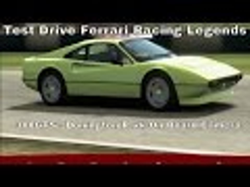 Test Drive Ferrari Racing Legends Gameplay PS3 - 308GTS at Donington Park