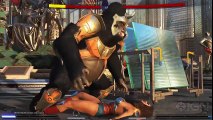 Injustice 2 Harley Quinn, Wonder Woman and Blue Beetle Gameplay Gamescom 2016