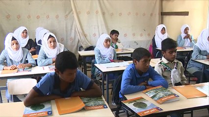 مدرسة الخان الأحمر شرق القدس تقاوم من أجل البقاء