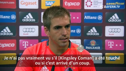 Bayern - Lahm : ''J'ai entendu Coman crier''