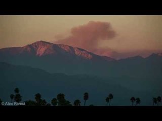 Timelapse Video Shows Blue Cut Fire From San Gabriel Valley
