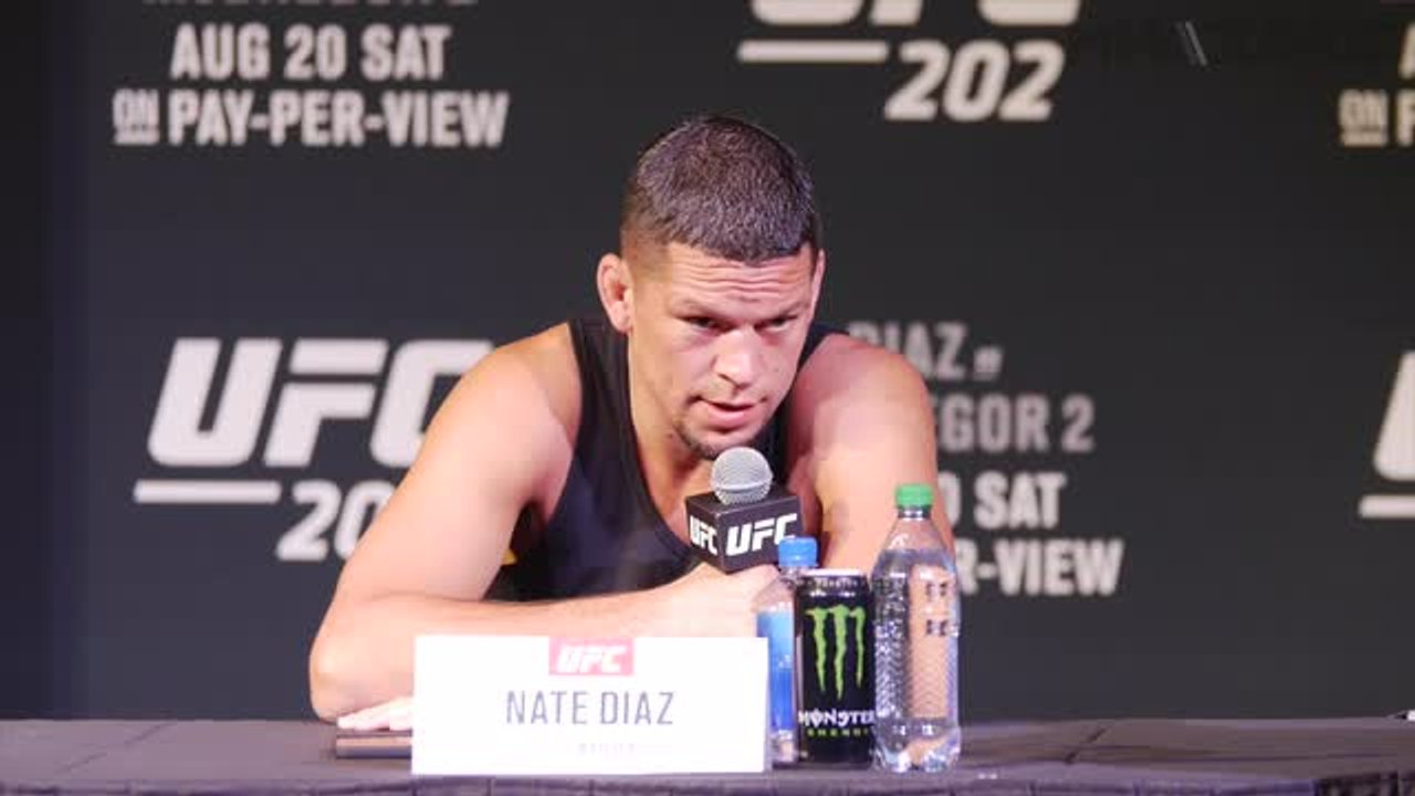 Nate Diaz wants to remind Conor McGregor of what happend the last time he thought we was going to win