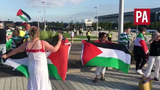 CELTIC Fans Singing For Palestine
