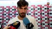 André Gomes and Lucas Digne reaction to first trophy of the season