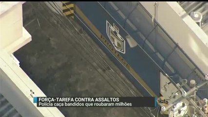 Polícia monta força-tarefa contra assaltos a transportadoras