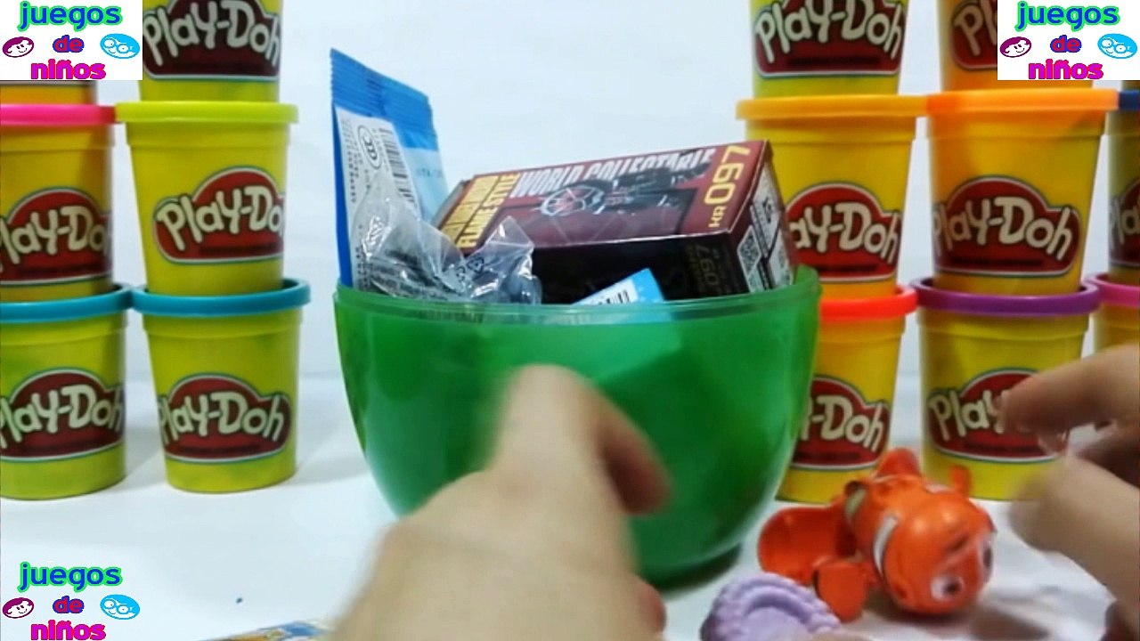 Buscando a nemo play doh