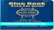 [Popular Books] Kelley Blue Book Used Car Guide: Consumer Edition October-December 2015 Free Online