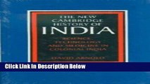 Books The New Cambridge History of India, Volume 3, Part 5: Science, Technology and Medicine in
