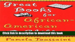 [Popular Books] Great Books For African American Children Free Online