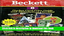 [Popular Books] Beckett Hockey Card Price Guide   Alphabetical Checklist Free Online