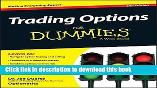 [Popular] Trading Options For Dummies Paperback Online