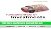 [Popular] Fundamentals of Investments Paperback Free
