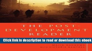 The Post-Development Reader Free Ebook