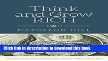 [Popular] Think and Grow Rich Paperback Online