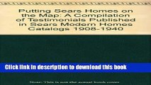 [PDF] Putting Sears Homes on the Map: A Compilation of Testimonials Published in Sears Modern