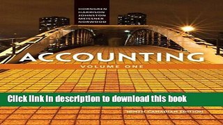 [Popular] Accounting, Volume 1, Ninth Canadian Edition, 9/e Paperback Online