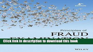 [Popular] Principles of Fraud Examination Hardcover Free