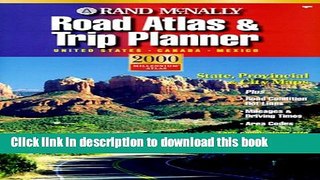 [Download] Rand McNally 2000 Road Atlas   Trip Planner Paperback Free