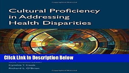 Books Cultural Proficiency In Addressing Health Disparities Free Online