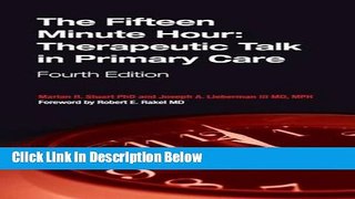 Books The Fifteen Minute Hour: Therapeutic Talk in Primary Care, Fourth Edition Free Download