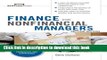 [Popular] Finance for Nonfinancial Managers, Second Edition (Briefcase Books Series) Paperback Free