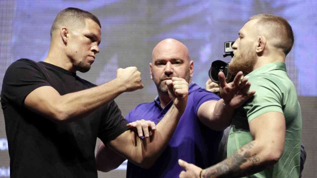 Thrown Water Bottles Ends UFC Presser