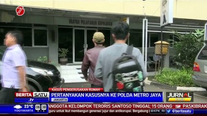 Download Video: Korban Pengerusakan Rumah Laporkan Kasus ke Polda Metro Jaya