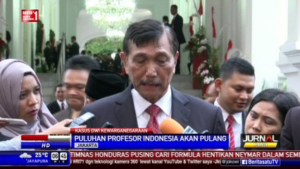 Luhut: Puluhan Profesor Indonesia akan Pulang