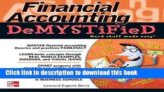 [Popular] Financial Accounting DeMYSTiFieD Kindle Collection