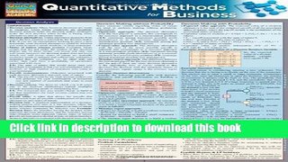 [Popular] Quantitative Methods  For Business Paperback Free