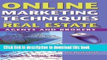 [Popular] Online Marketing Techniques for Real Estate Agents and Brokers Paperback Free
