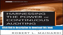 [Popular] Harnessing the Power of Continuous Auditing: Developing and Implementing a Practical
