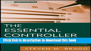 [Popular] The Essential Controller: An Introduction to What Every Financial Manager Must Know