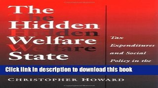 [Popular] The Hidden Welfare State Hardcover Online