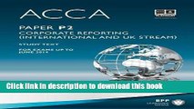 [Popular] ACCA - P2 Corporate Reporting (International   UK): Study Text Kindle Online