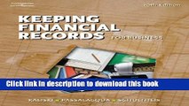 [Popular] Keeping Financial Records for Business Hardcover Free