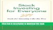 [Popular] Stock Investing for Everyone: Tools for Investing Like the Pros Paperback Collection