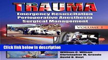 [PDF] Trauma: Resuscitation, Perioperative Management, and Critical Care Ebook Online
