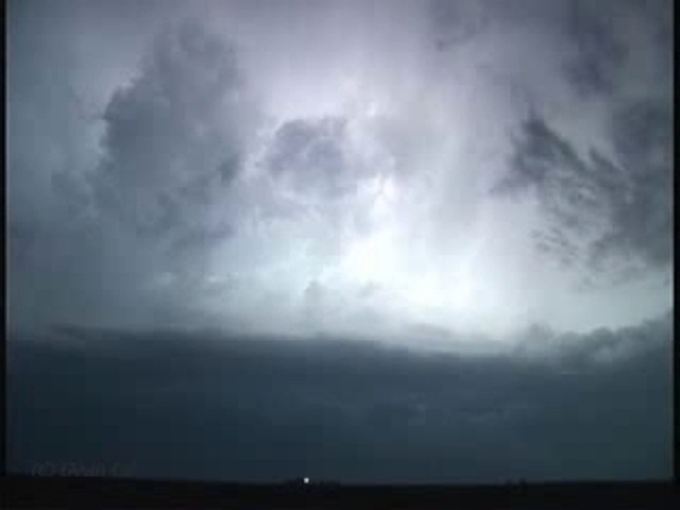 Violent orage