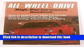 [Popular Books] All Wheel Drive High Performance Handbook Free Online