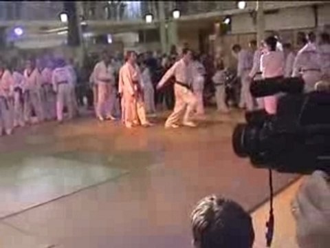 Démo du Cénacle Rémi Mollet au Pavillon Baltard