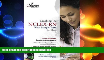 PDF ONLINE Cracking the NCLEX-RN with Sample Tests on CD-ROM, 8th Edition (Professional Test