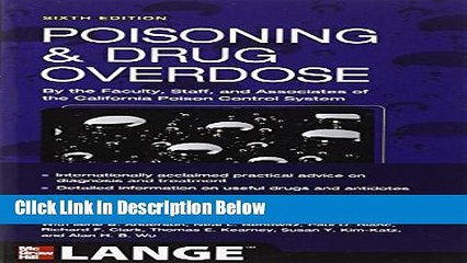 Download Video: [PDF] Poisoning and Drug Overdose,  Sixth Edition (Poisoning   Drug Overdose) [Online Books]