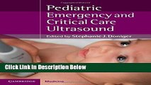 [PDF] Pediatric Emergency Critical Care and Ultrasound Full Online