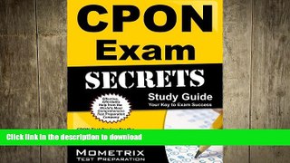 FAVORIT BOOK CPON Exam Secrets Study Guide: CPON Test Review for the ONCC Certified Pediatric