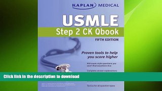 FAVORIT BOOK Kaplan Medical USMLE Step 2 CK Qbook (USMLE Series) READ EBOOK